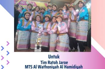 Juara I Tari Ratoh Jaroe Tingkat Nasional