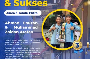 Juara 3 Tandu Putra (PMR)