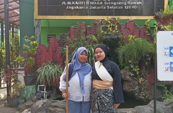 Siswa MTS Al Wathoniyah Al Hamidiyah Tampil Percaya Diri dalam Ajang OMI Tingkat Provinsi DKI Jakarta Kategori Story Telling Bahasa Inggris